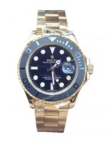 2015 Baselworld The Oyster Perpetual Yellow Gold Rolex Yacht Master Replica Watch